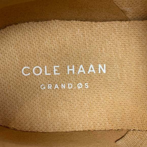 COLE HAAN Light Gray Leather Low Top Sneakers - Picture 6 of 6